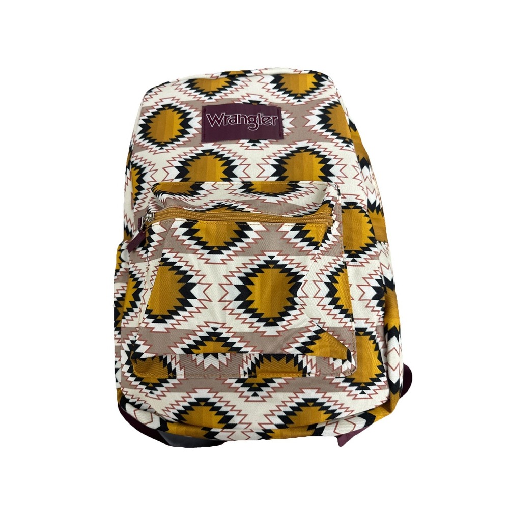 Wrangler Unisex's Light Brown-tape Backpack WG2000-001TN New‎